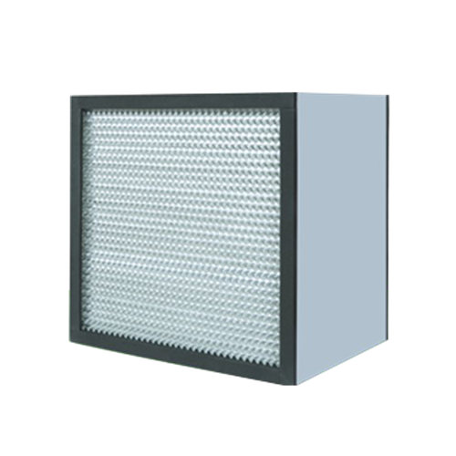 High efficiency clapboard filter (paper partition)