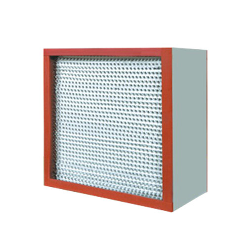 High temperature resistant and efficient baffle filter